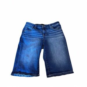 BKE Buckle Black Fit 53 Denim Bermuda Shorts Size 30